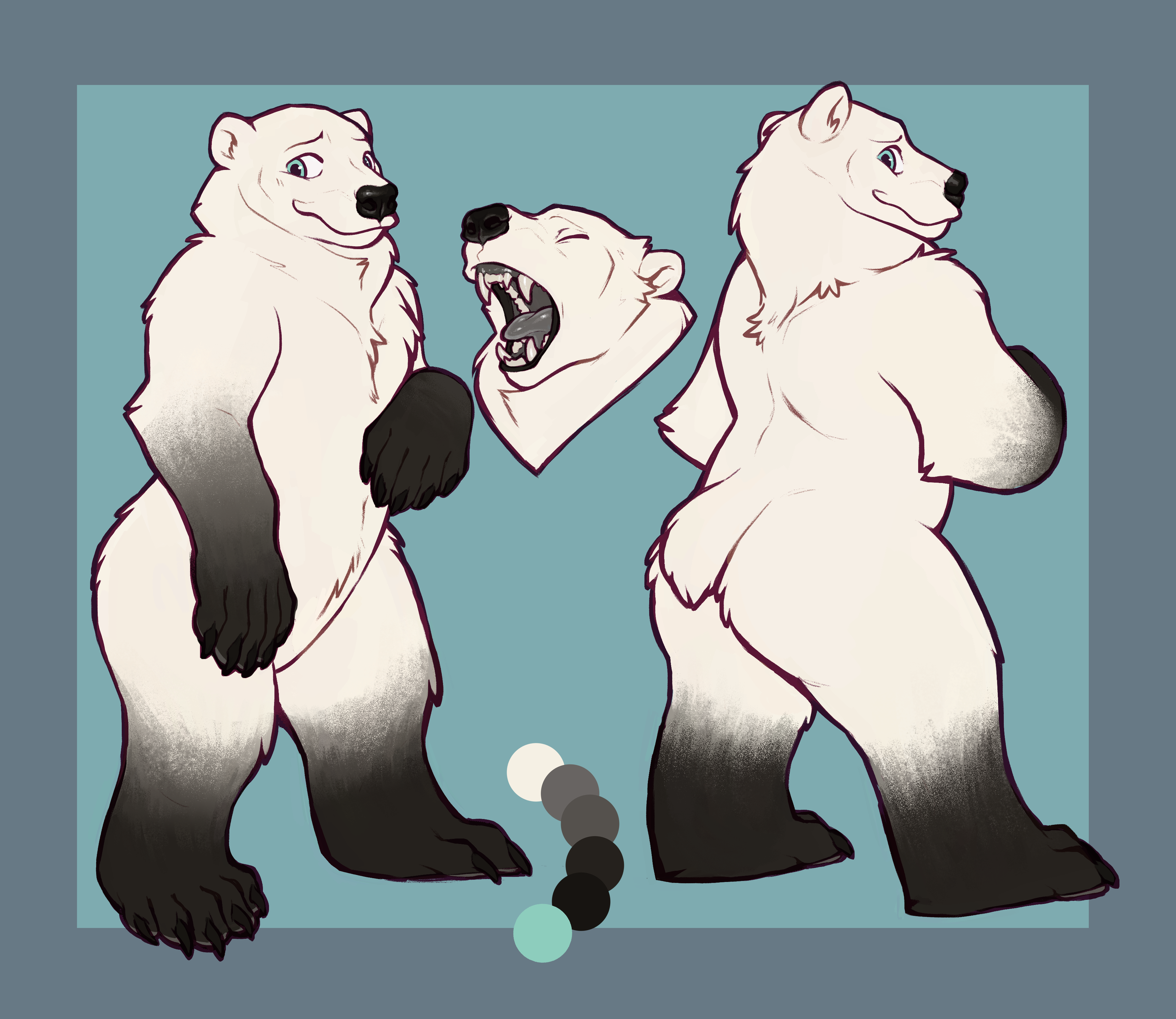 My very first reference sheet.